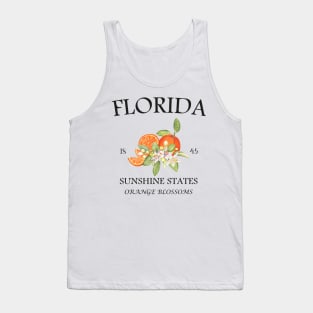 Florida 1845: Sunshine State Since Day One - Orange Blossoms & Endless Summer Tank Top